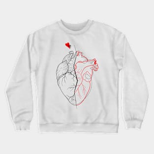 HEART vs HEART Crewneck Sweatshirt